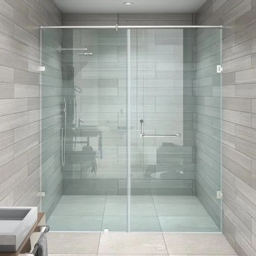 Glass Shower Partition For Home And Hotel