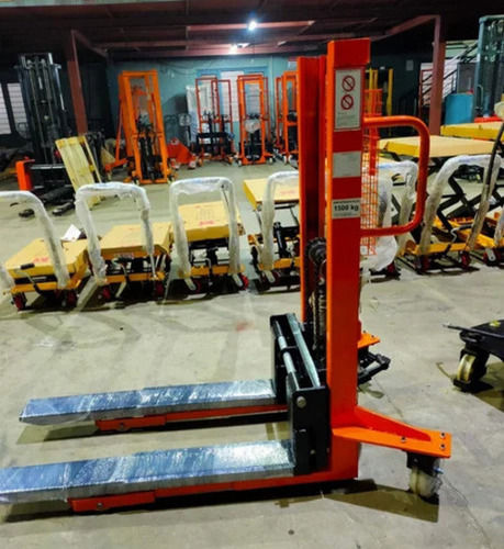 Multi Color Stainless Steel Material Manual Hydraulic Stacker