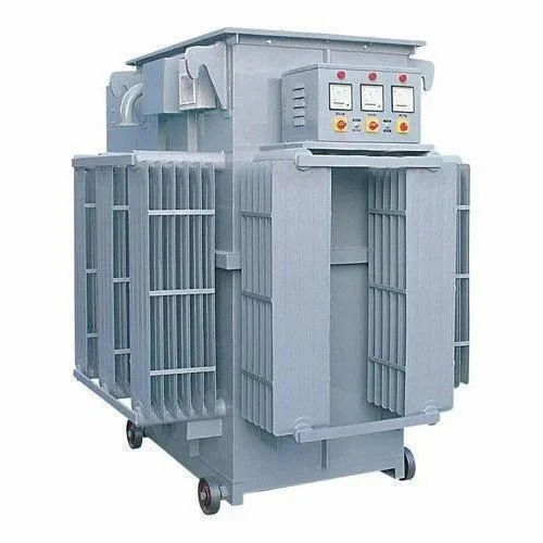 Mild Steel Oil Cooled Three Phase Linear Servo Voltage Stabilizer