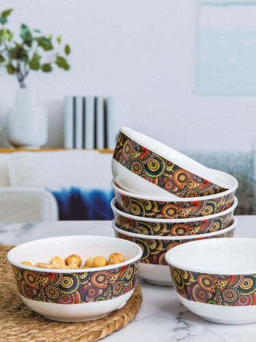 Printed Ceramic Bowls
