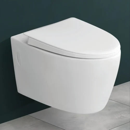 White Color Wall Mounted Western Toilet Seat