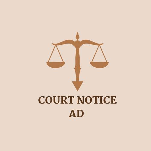 Court Notice ad 