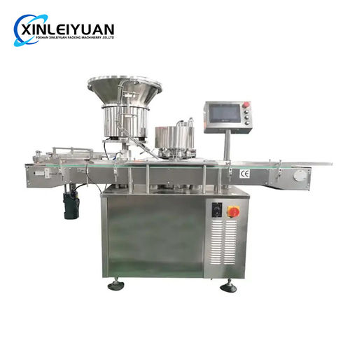 Aluminum lid capping and sealing machine