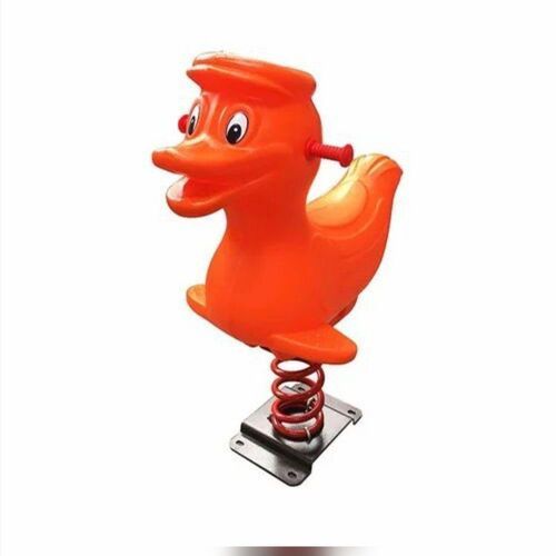 Kids Plastic Duck Spring Rider Toys