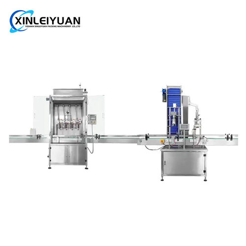 Paint filling and capping machine