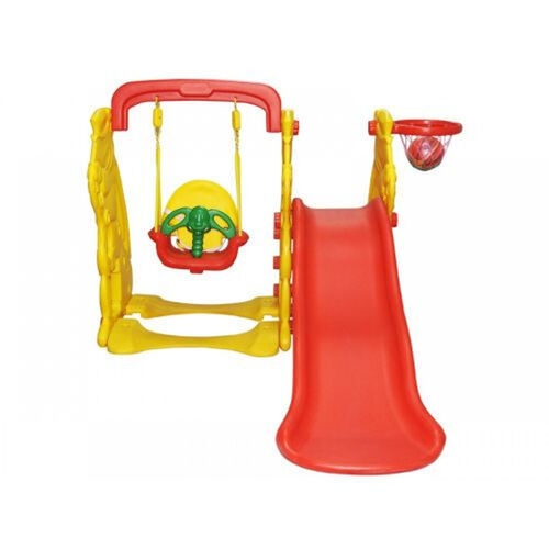 Vibrant Color Slide And Swing Combo For Kids