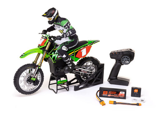1/4 Losi Promoto MX Motorcycle RTR with Battery and Charger, Pro Circuit