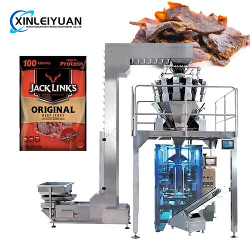 Automatic Weighting Chips Beef Jerky Shrimp Packaging Machine