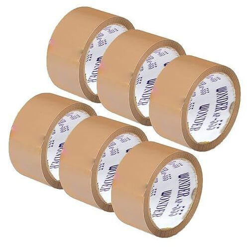 3 Inches Width 300 Metres Brown Bopp Tapes