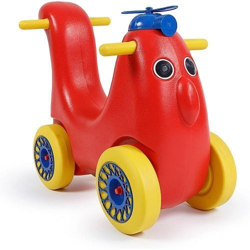 Portable Multicolor Plastic Scoot Hoot Ride On