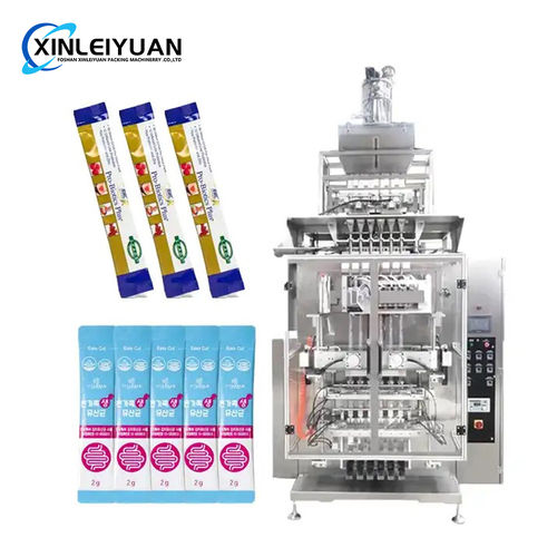 Multi-lane Back Sealing Powder Stick Sachet Packaging Machine