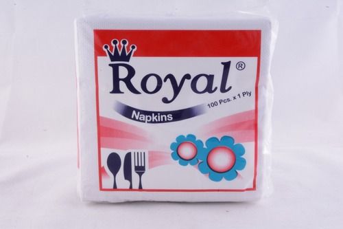 1 Ply Paper Napkin 100 Pieces Pack