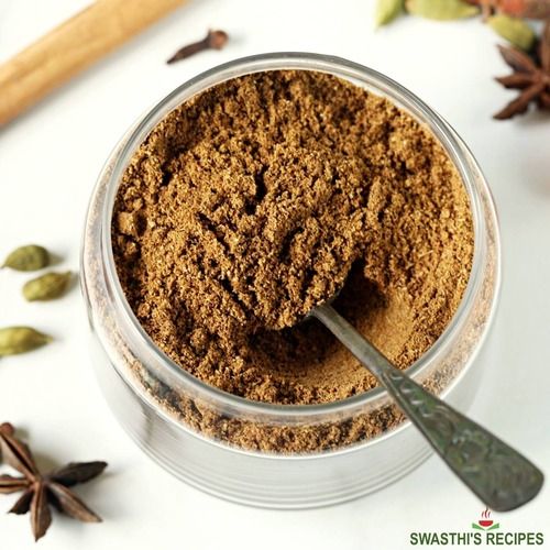 Brown Color Powder Form Garam Masala For Cooking Dishes Use