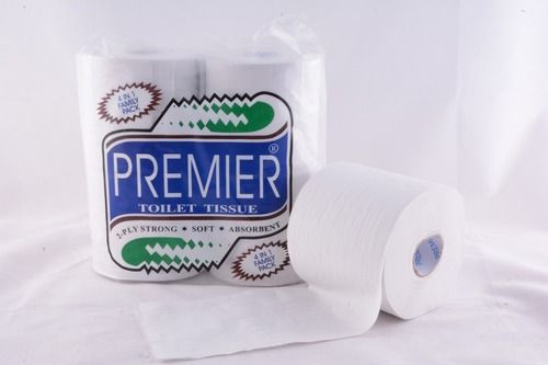 2 Ply Soft and Strong White Toilet Tissue