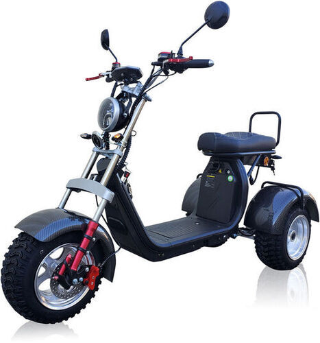 4000W Electric 3 Wheel Fat Tire Chopper Harley Scooter Trike Citycoco