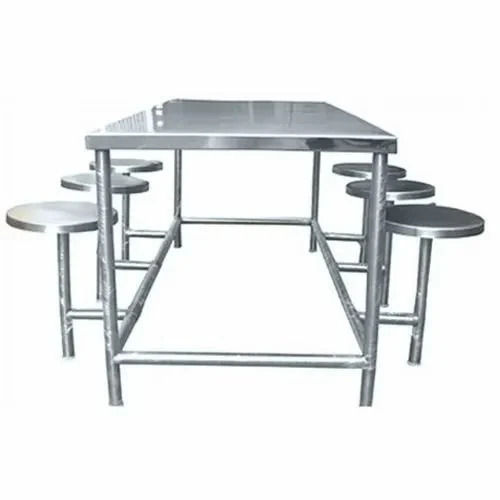 Steel Canteen Dining Table