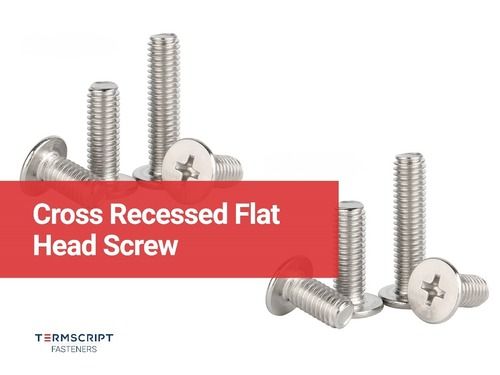 Precision Engineered Cross Recessed Flat Head Screws