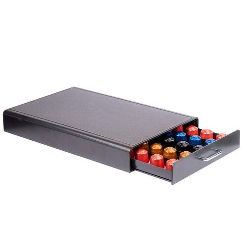 Coffeeza Coffee Capsule Storage Drawer Holds 50 Coffee Pods