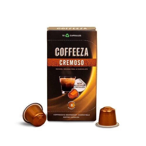 Coffeeza Hazelnut Flavoured Aluminium Coffee Capsules