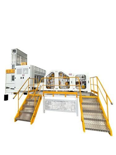 Single Cylinder Double Doffer Double Randomiser Carding Machine