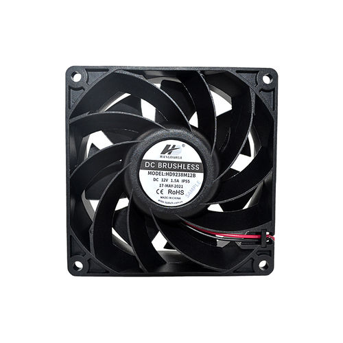 Hangdahui 92x92x38mm High Air Flow Dc Cooling Fan For Server Use