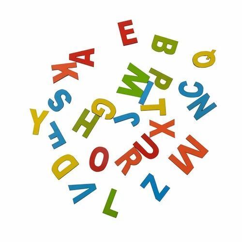 Magnetic Cutout Capital ABC For Kids