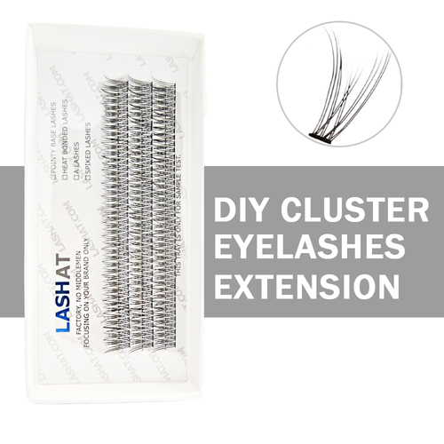 Private Label Fishtail 3D Faux Mink Eyelashes Wholesale 20mm Full Strip Eyelash Vendors 100% Handmade DIY Eyelashes