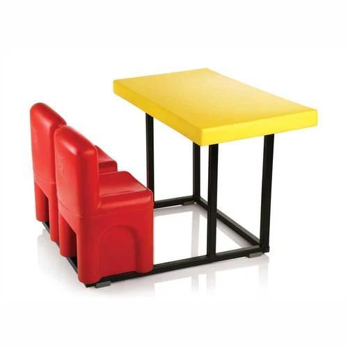 Happy To Some School LLDPE Desk And Chair Set