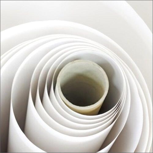 White Color Plain Pattern Synthetic Paper