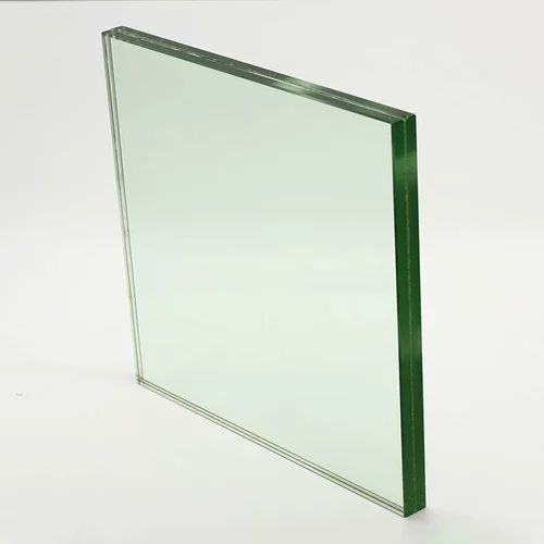 Rectangular Shape Transparent Plain Toughened Glass