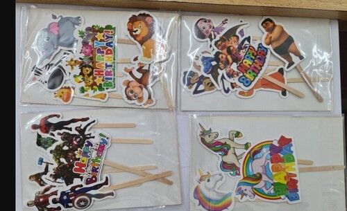 Multi Color Adhesive Type Acrylic Sticker