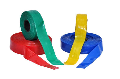 Multicolor Eco-Friendly Waterproof Plain Pvc Non Adhesive Tape for Industrial