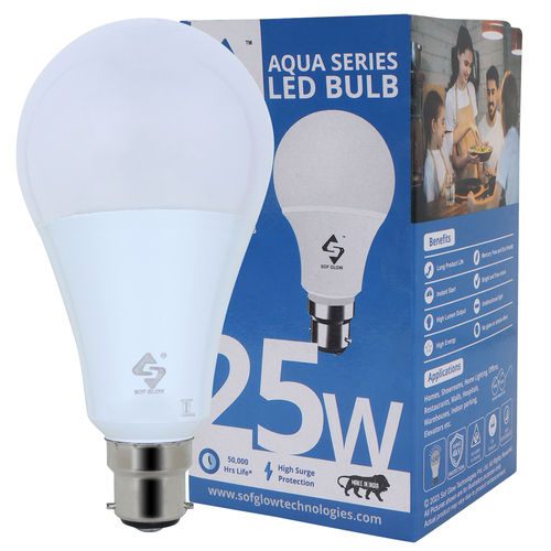 25W LED DOB BULB A80 LB B-22 CW