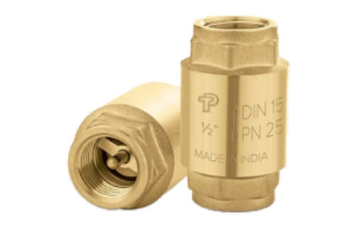 Anti rust Brass Vertical check Valve