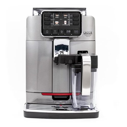 Gaggia Cadorna Prestige - Stainless Steel, 14 Beverage Options , One-Touch Brewing with Integrated Milk Frothing