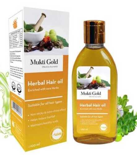 A Grade 100 Percent Purity Chemical Free Herbal Hair Growth Oil