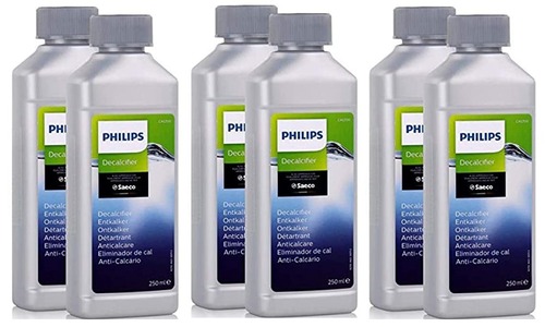 Philips Saeco Liquid Descaler Set of 6 x 250 ml Bottles