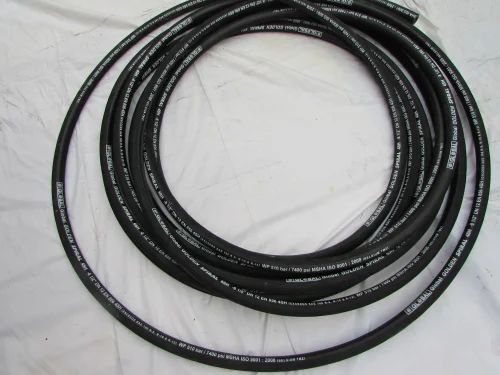 Round Shape Premium Design Rubber Hydraulic Hoses