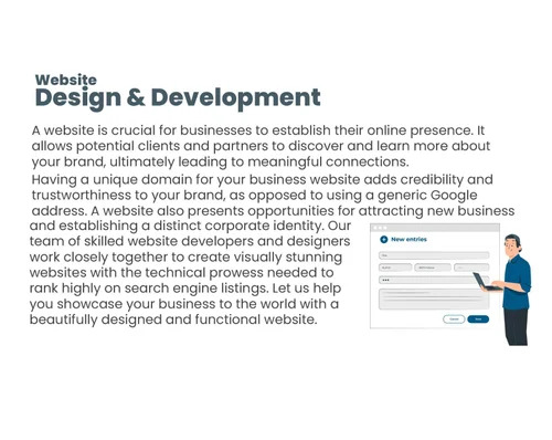 Designing And Development Services - Online Mode Comprehensive Solutions for Custom Functionality and User-Centric Design