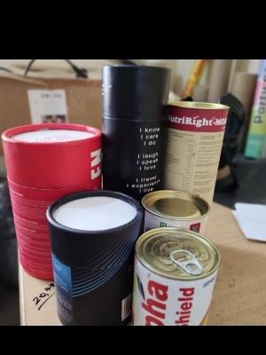 Any Colour Paper Canisters 