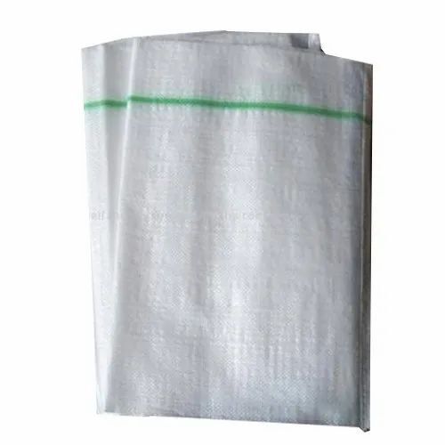 Rectangular Single Compartment Reusable Plain Polypropylene Woven Bags