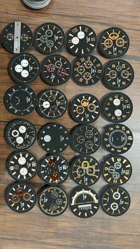 V9 collection watch dials
