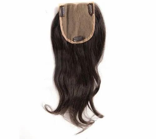 Daily Usable Natural Black Shiny Silky Long Human Hair Wigs for Ladies