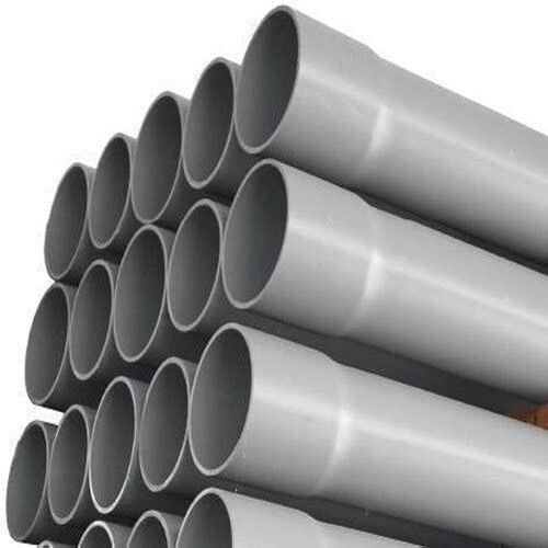 Leak Resistant High Density PVC Plastic Round Water Drainage Pipes for Plumbing