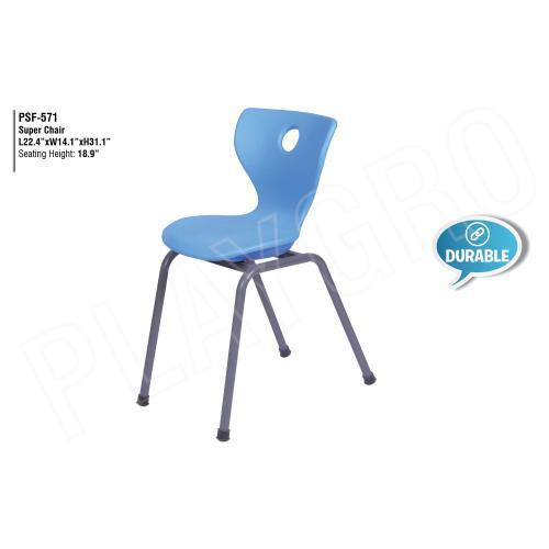 Durable Super Armless Plastic Chair