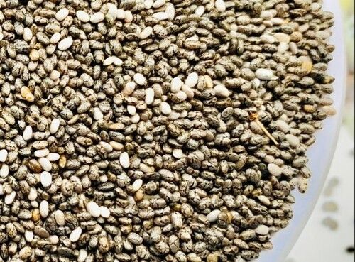 A Grade Dried Chia Seeds - Organic, Highly Pure - 100% Natural Herb Seeds