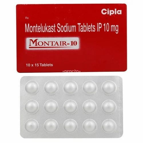 100 Percent Purity Medicine Grade Pharmaceutical Montelukast Sodium Tablets IP 10mg