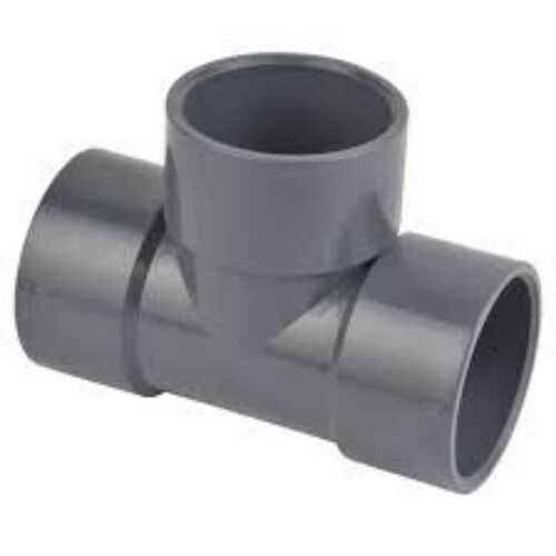 High Strength Leak and Crack Resistant Pvc Round Tee for Plumbing Pipe Fittings