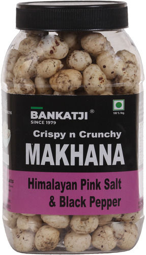 Roasted and Flavoured Makhana Black Pepper and Himalayan Pink Salt