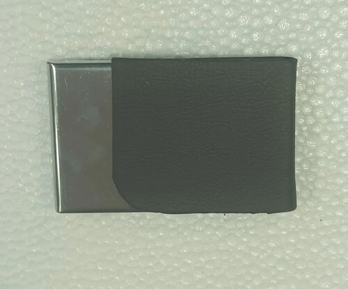 SS And Polyester Silver Corporate Gifts Wallet